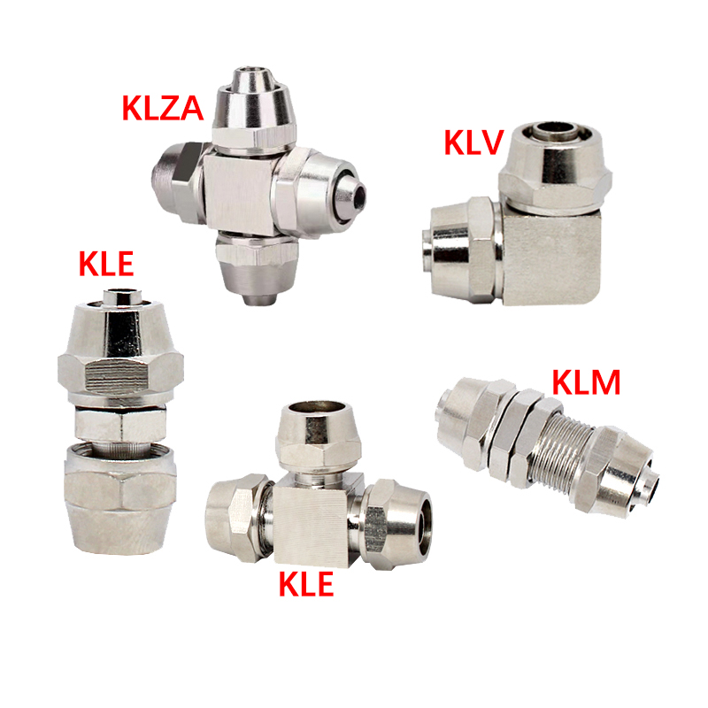 Compression Fitting Brass - KLV KLE KLZA KLU Пневматический фитинг