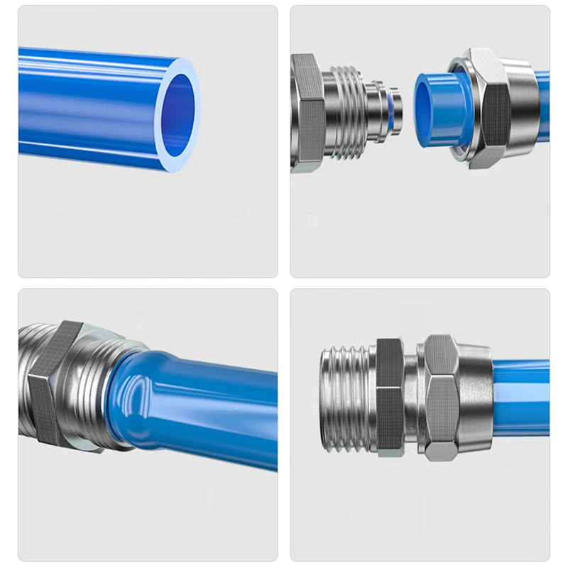 Медные пневматические фитинги  – обзор и цена Compression Fitting Brass