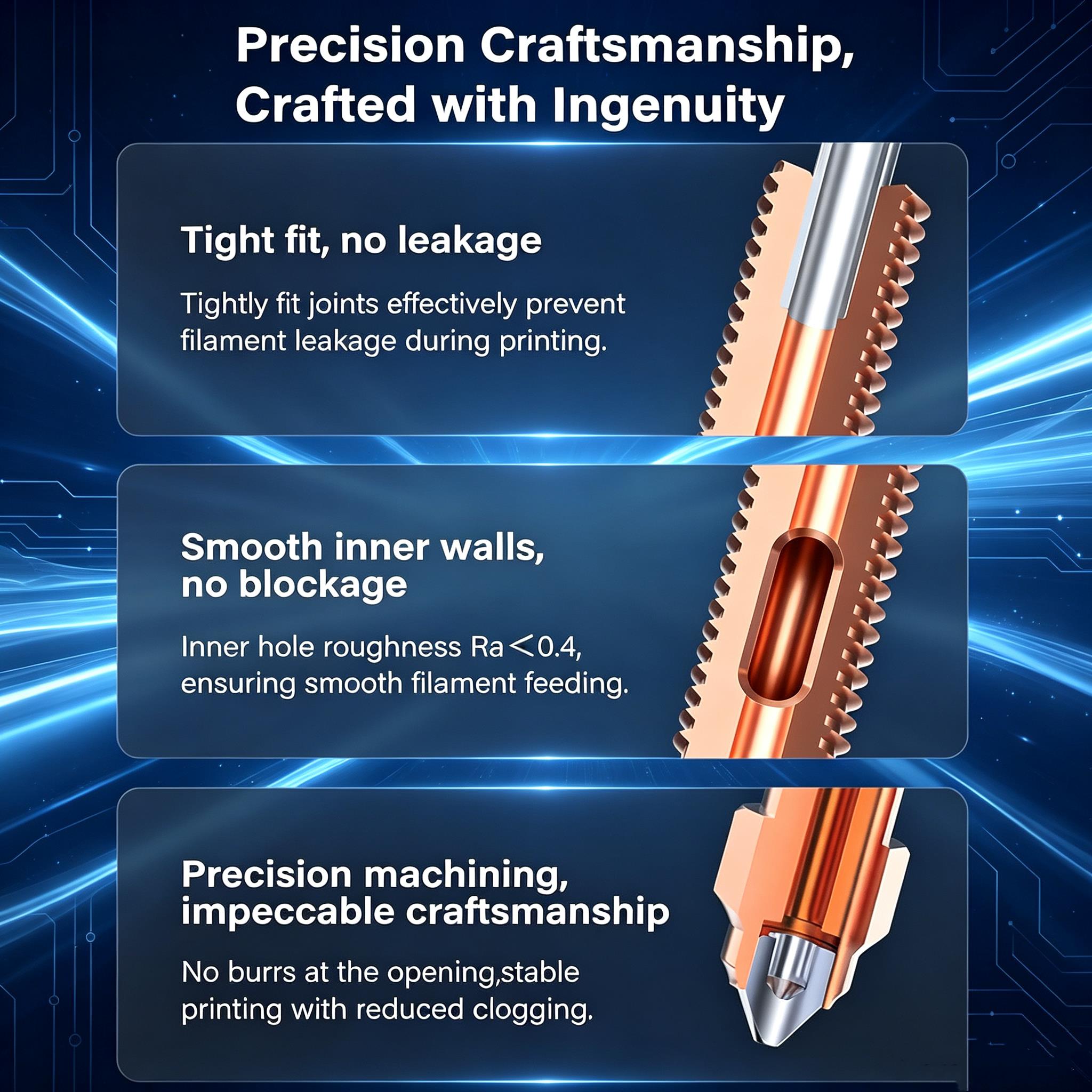 Комплект быстросменных форсуно – обзор и цена Creality Printer K1