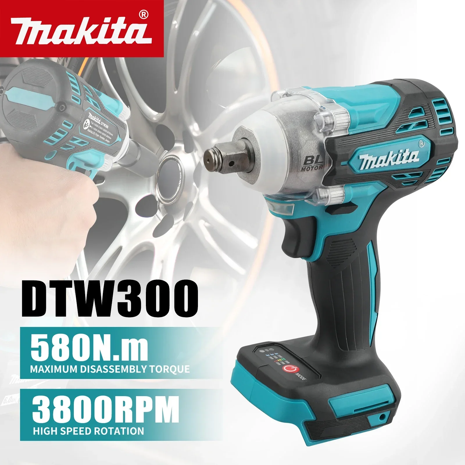 Набор Makita DTW300 DGA404, бе – обзор и цена Makita Drill Dtw300